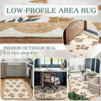 3x5 Floral Entry Rug - Image 5