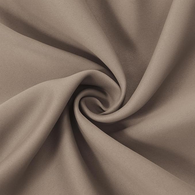 LEMOMO Cappuccino Thermal Blackout Curtains/52 x 95 Inch/Set of 2 Panels Room - Image 5