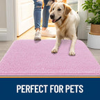 OLANLY Dog Door Mat for Muddy Paws 70x46, Absorbs Moisture and Dirt, Absorbent - Image 6