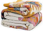 MSGKV 100% Cotton Throw Blanket by MSGKVHomeTextiles