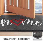 BeneathYourFeet Door Mat, Welcome Mat Low Profile Floor Mat Front Doormat - Image 4