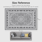 Lofus 6x9 Area Rugs for Living Room, Machine Washable Non-Slip Area Rug - Image 2