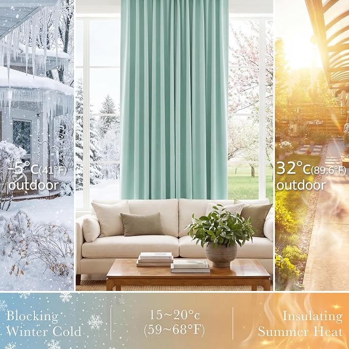 PONY DANCE Blackout Curtains Short - Image 4