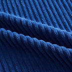 Topfinel Blue Throw Pillow Covers 18x18 Inch Set of 4, Soft Accent Corduroy - Image 9