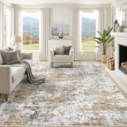 XLUEZ 8x10 Area Rugs for Living Room, Washable Modern Abstract Large Area Rug by XLUEZ