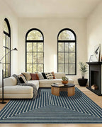 Latte&Fog 8x10 Area Rugs for Living Room, Large Modern Abstract Washable Rug by LatteFog