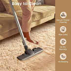 Ophanie Beige Rugs for Living Room Bedroom, 5x8 Fluffy Fuzzy Furry Carpet - Image 6