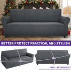 ZNSAYOTX Stretch Oversized Couch Cover Universal Sofa Covers - Image 5