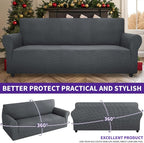 ZNSAYOTX Super Stretch Couch Cover Universal Sofa Covers - Image 2