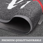 CozyBounty Black Door Mat Welcome Mats Home Non-Slip Doormat - Image 4