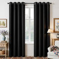Joydeco Blackout Curtains 90 Inches Long 1 Panel, Thermal Insulated Long by JOYDECO