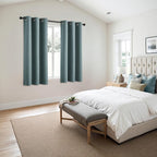 MIULEE Dusty Blue Blackout Curtains - Image 6