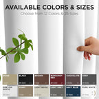 Joydeco Blackout Door Curtain for Doorway Privacy 78 Inches Long, Grommet - Image 7