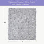 Bigacogo Chunky Knit Throw Blanket - Image 2