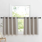 NICETOWN Linen Curtain Valances by NICETOWN