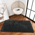 Chicrug Soft Runner Rug for Bedroom Living Room Plush Fluffy Rug 2x3 Feet - Image 4