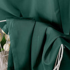 OVZME Hunter Green Sheer Curtains 84 Inches Long 2 Panels - Image 4
