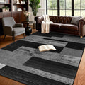LIANLAM 5x7 Washable Area Rugs for Living Room and Bedroom, Vintage Checkered by LIANLAM