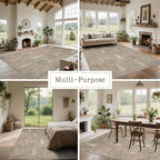 Washable Rugs 8x10 Area Rugs for Living Room, Dining Room-Large Ultra Soft Faux - Image 5