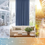 PONY DANCE Blackout Curtains 72 inches Long - Image 4