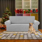KEKUOU Stretch Loveseat Sofa Cover Slipcover, Couch Covers - Image 2