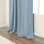 Dusty Blue Blackout Curtains for Living Room 84 Inch Length 2 Panel Farmhouse - Image 8