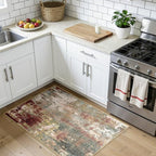 Washable Area Rugs 3x4 Non-Slip Modern Abstract Soft - Image 3