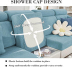 Sofa Covers Couch Covers for Sofa Pet Friendly Couch Cushion Covers Universal - Image 3