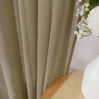 Tollpiz Sheer Curtain Linen Textured Living Room Curtains Sheer Light Filtering - Image 3