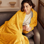 Exclusivo Mezcla Plush Fuzzy Fleece Throw Blanket Extra Large, Super Soft - Image 2