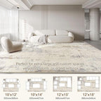 UERMEI 10x14 Area Rug Living Room Rugs - Image 2
