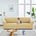 Joccun Stretch Sofa Cover for 2 Cushion Couch, Water Repellent Slipcover - Image 4
