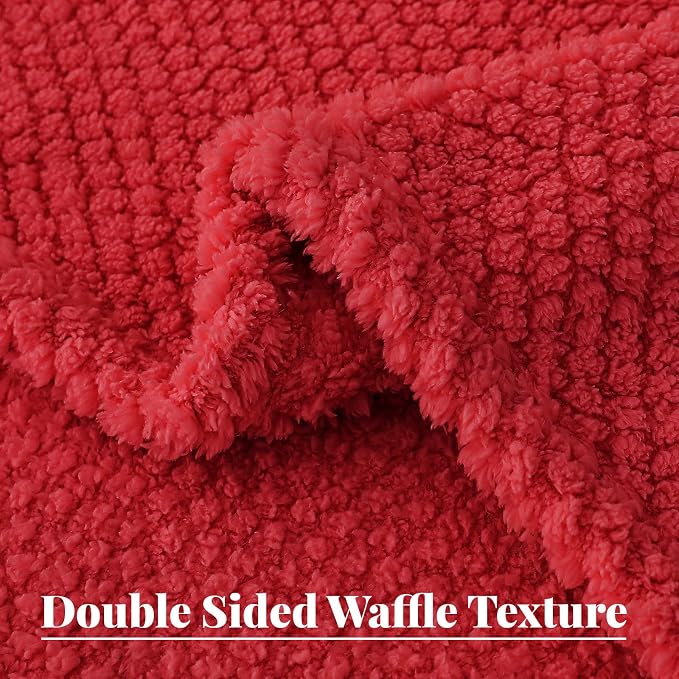 Whale Flotilla Extra Large Fuzzy Fleece Throw Blanket - Image 3