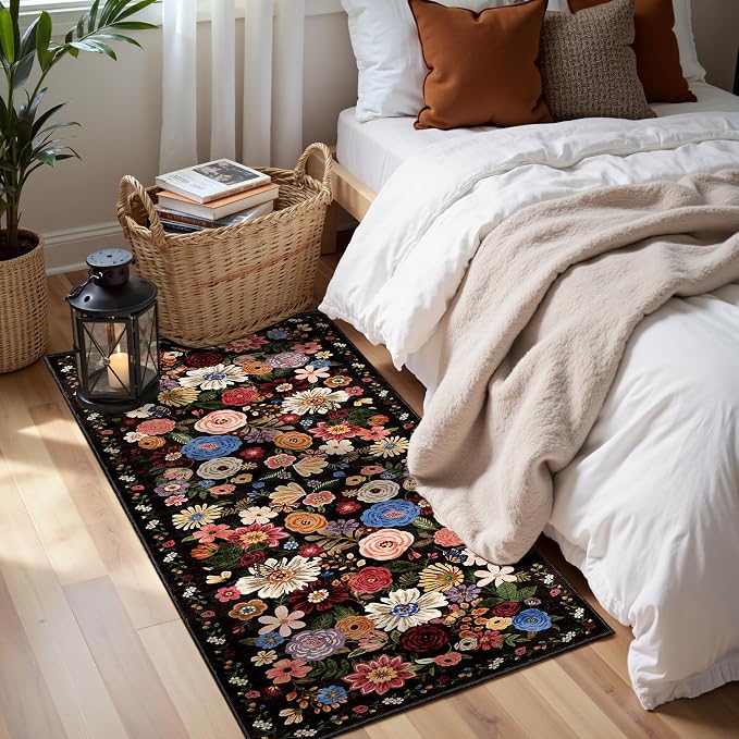 2x5 Entryway Runner Rugs, Non Slip Washable Rugs - Image 2