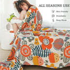 Throw Blanket Queen Size Fall Blanket - Image 5