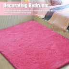 Shag Area Rug for Bedroom 5x8, Fluffy Area Rugs for Living Room, Soft Fuzzy Rug - Image 7