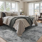 9x12 Ft Extra Large Shag Rugs for Living Room, Tie Dyed Ultra Soft Fluffy Furry - Image 2