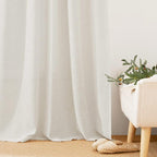 RYB HOME Semi Sheer Curtains - Image 7
