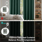 Simplebrand Ava Ever Green Blackout Curtains - Image 6