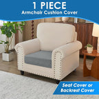 XINEAGE Couch Cushion Covers Seat Cushion Cover Thick Stretch Sofa Slipcovers 1 - Image 3