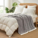 Snuggle Sac Grey Throw Blankets - Image 8