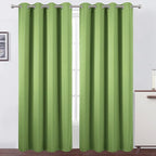 LEMOMO Light Green Blackout Curtains by Lemomo