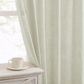 Joydeco Linen Curtains 90 Inch Length 2 Panel Sets, Light Filtering Curtains by JOYDECO