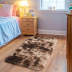Small Rugs for Bedroom, Fluffy 2x3 Rug Throw Non Slip for Bedside Dorm Kids Room - Image 2