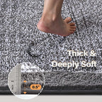 Long 2x4 Ft Runner Rug for Bathroom, Non Slip Washable Large Kitchen Rugs Bath - Image 5
