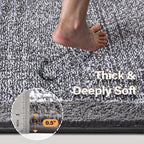 48x32 Large Bathroom Rugs Washable Non Slip, Soft Absorbent Quick Dry Mats - Image 5