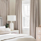 MIULEE Blackout Curtains for Bedroom Polyester Texture Thermal Insulated - Image 2