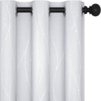 Deconovo Room Darkening Curtains, Thermal Insulated Soundproof Drapes, 42 x 63 by Deconovo