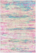 KOZYFLY Pink Nursery Rug for Baby Girl, Washable Thin Area Rugs 5x7 for Kids - Image 8