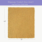 Bigacogo Chunky Knit Throw Blanket - Image 2